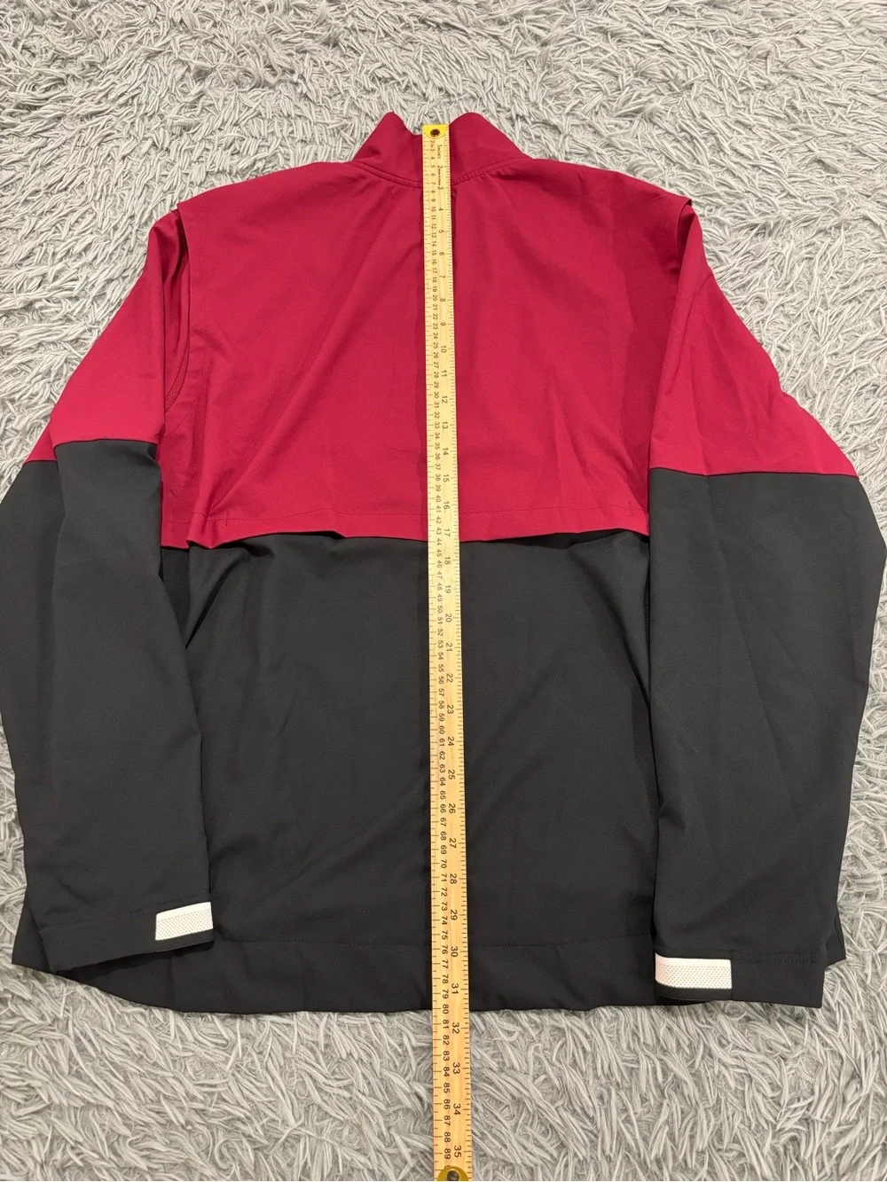 Florida State Seminoles Mens Nike XL Red Black Jacket NCAA Football Full Zip